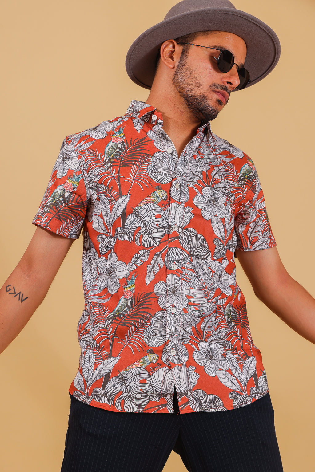 Tropical Paradise Printed Shirt