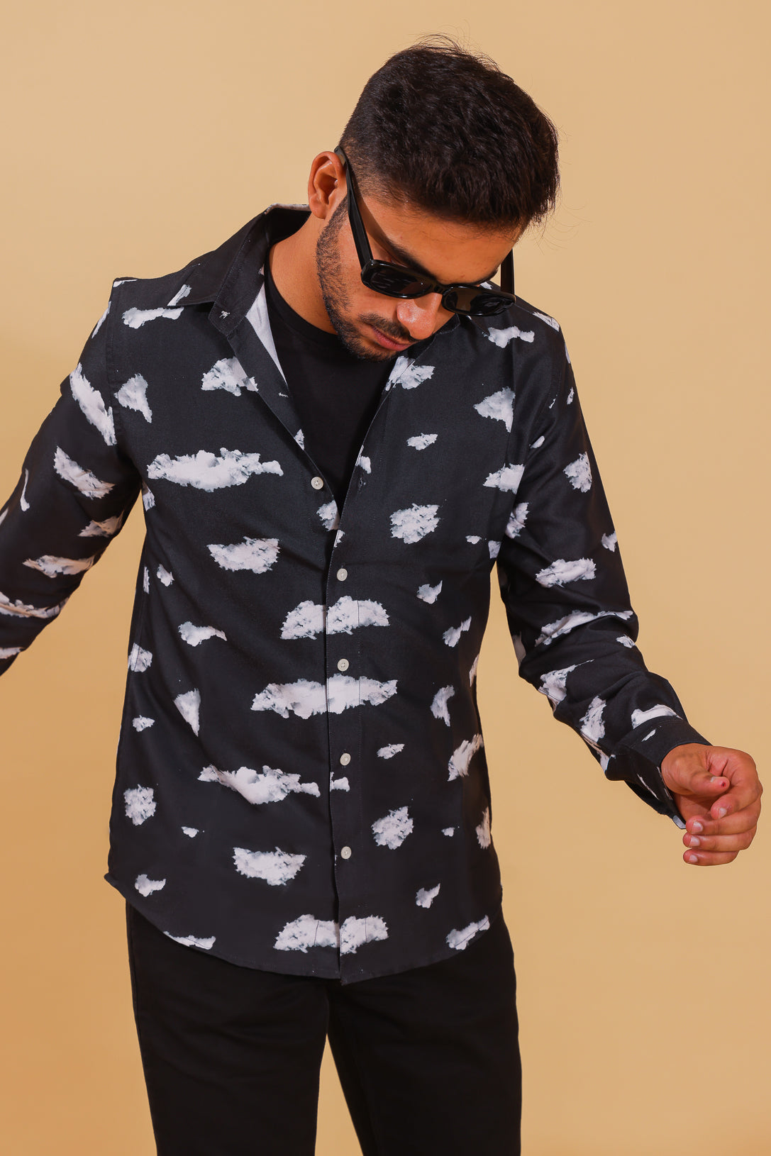 Night Sky Printed Shirt