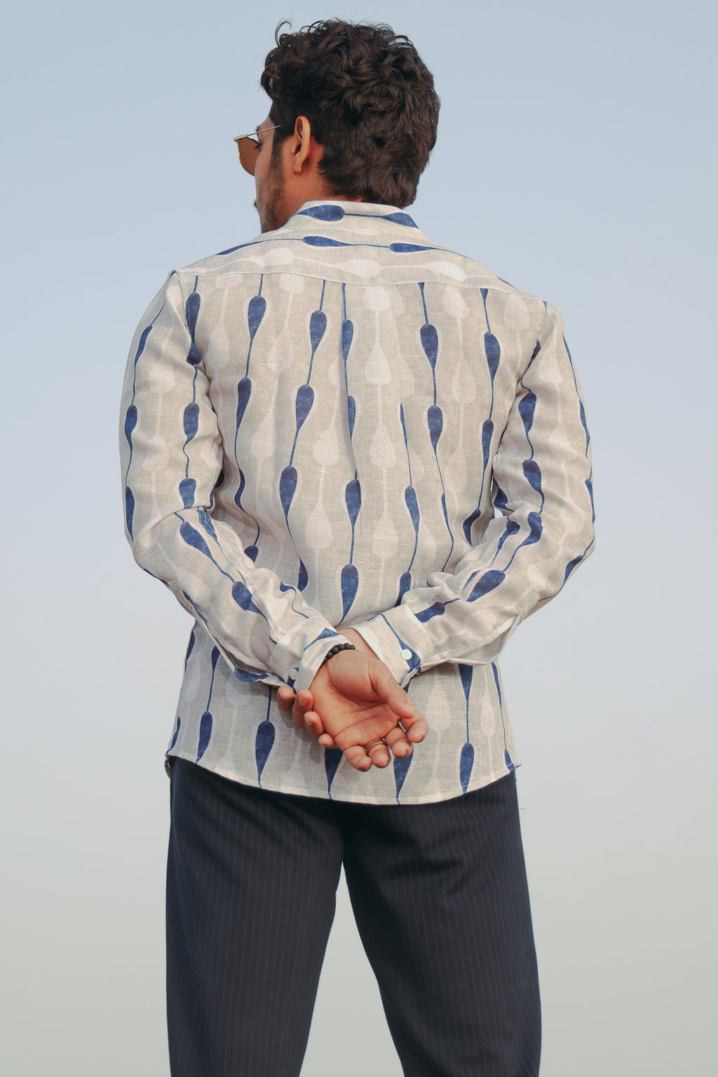 Tear Drop Printed Shirt