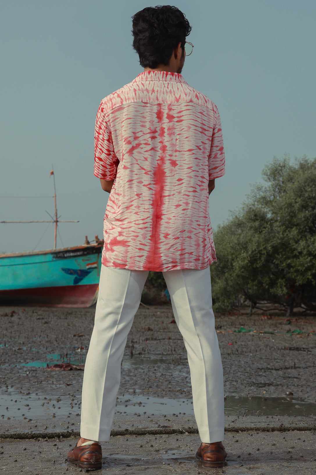 Pink Scales Tie-Dye Shirt