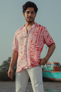 Pink Scales Tie-Dye Shirt
