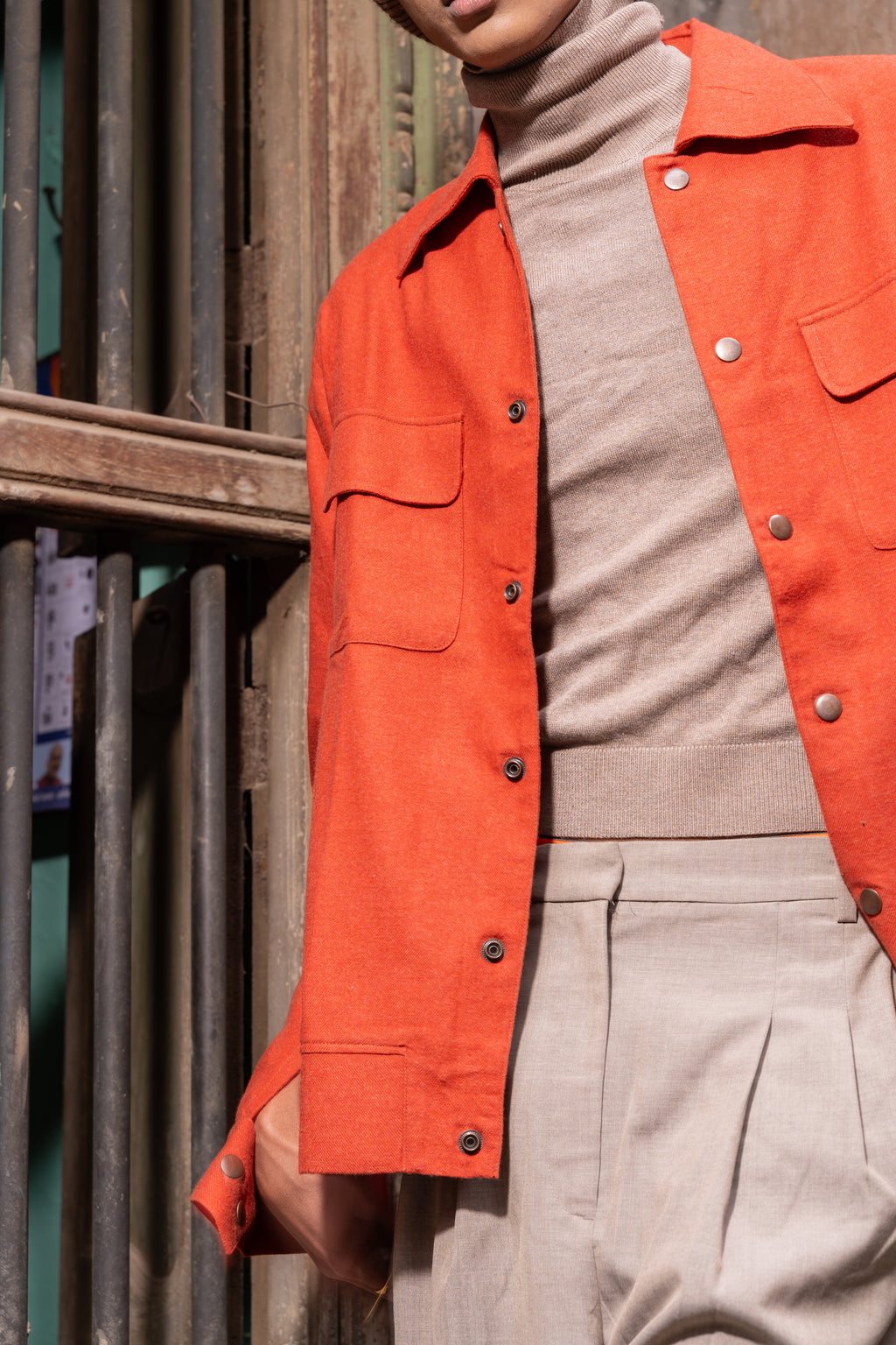 Solid Trucker Jacket