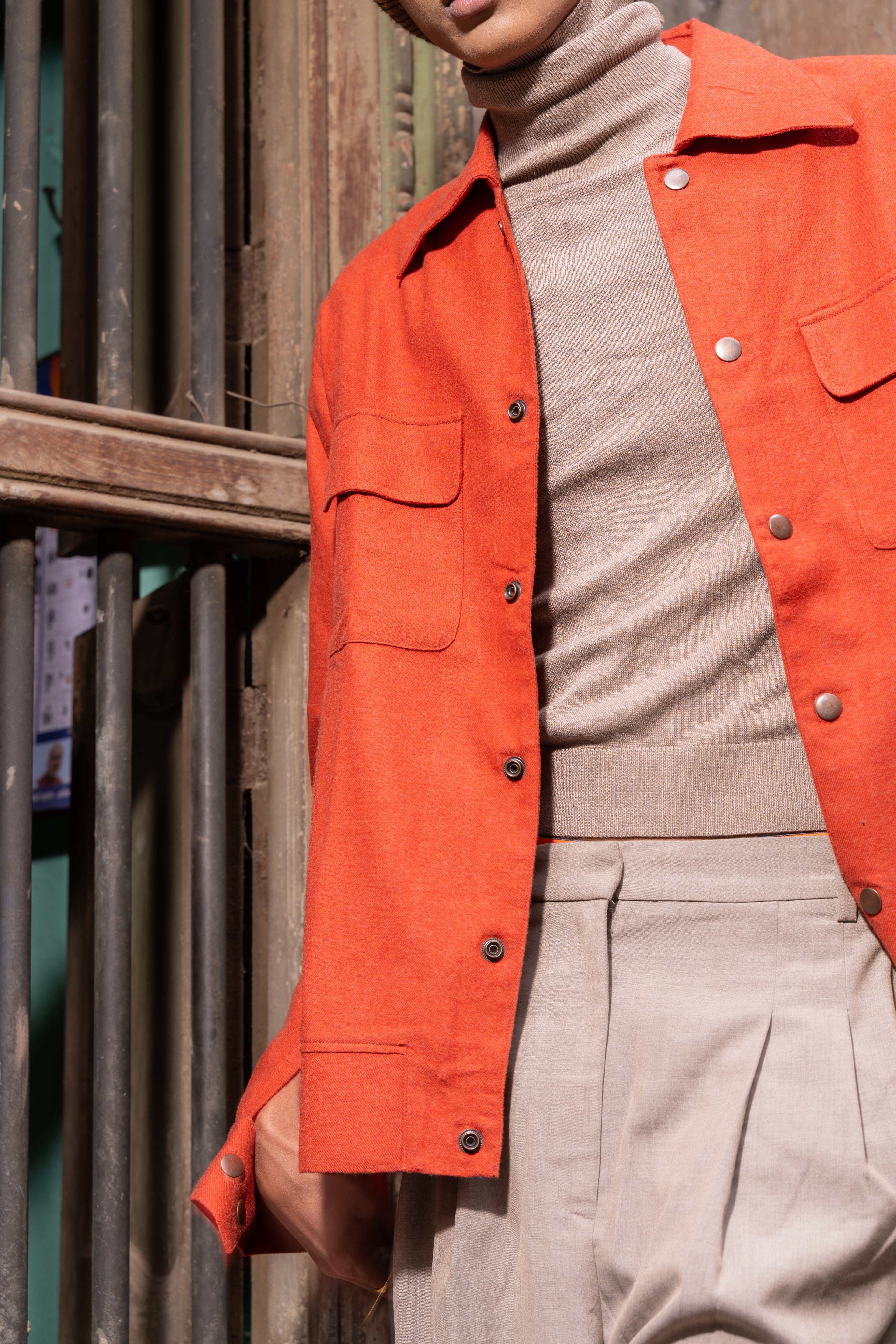 Solid Trucker Jacket
