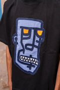 Forefathers Embroidered Patch Oversized T-Shirt