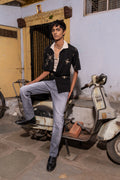 Grey Washed Skinny Fit Denim