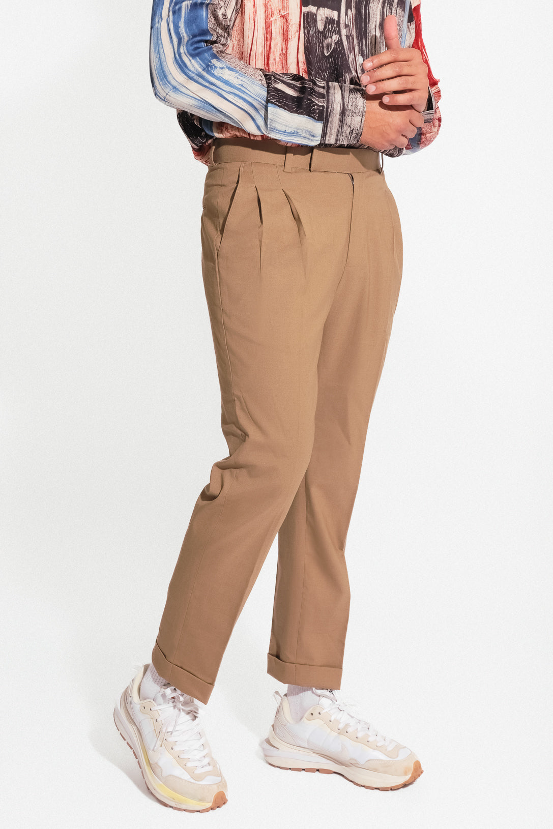 The Absolutes Tan Pants
