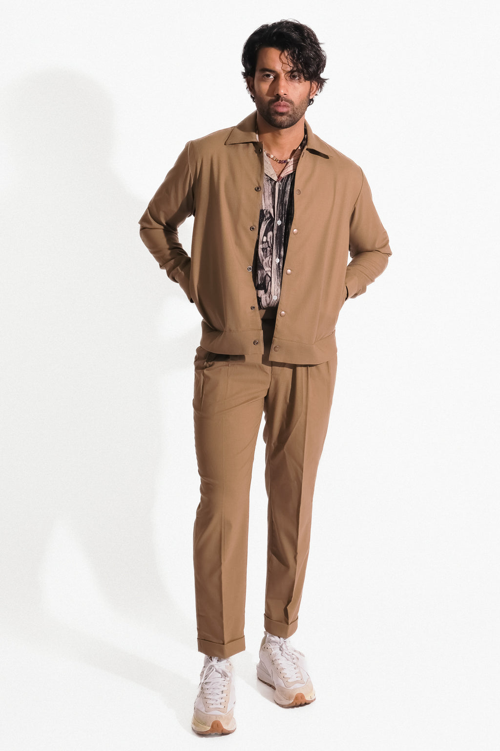 Classic Tan Trucker Jacket