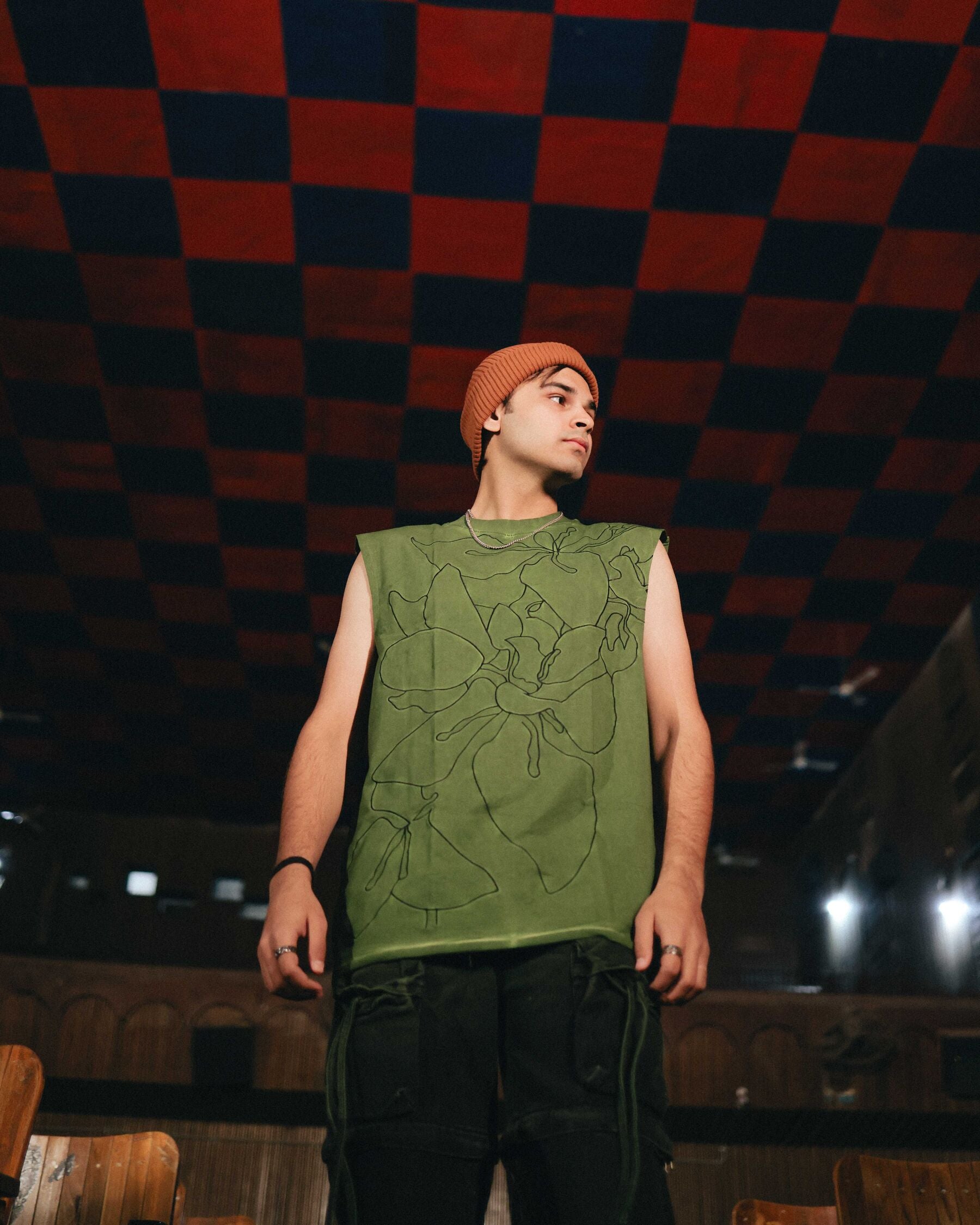 Pushp Oversized Sleeveless T-Shirt