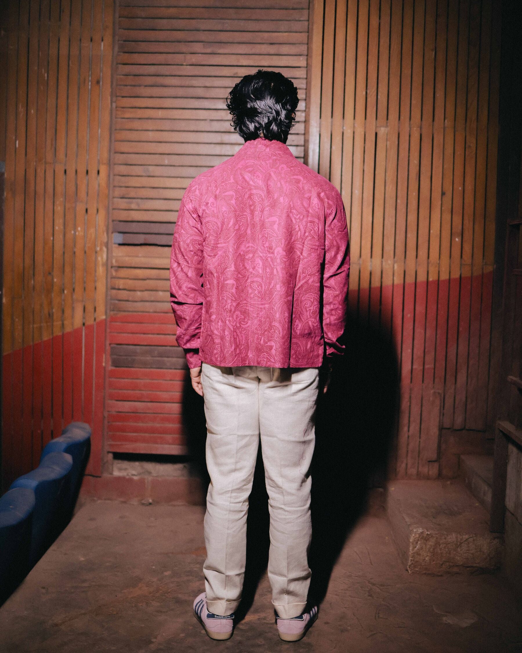 Garoh Corduroy Printed Shaket