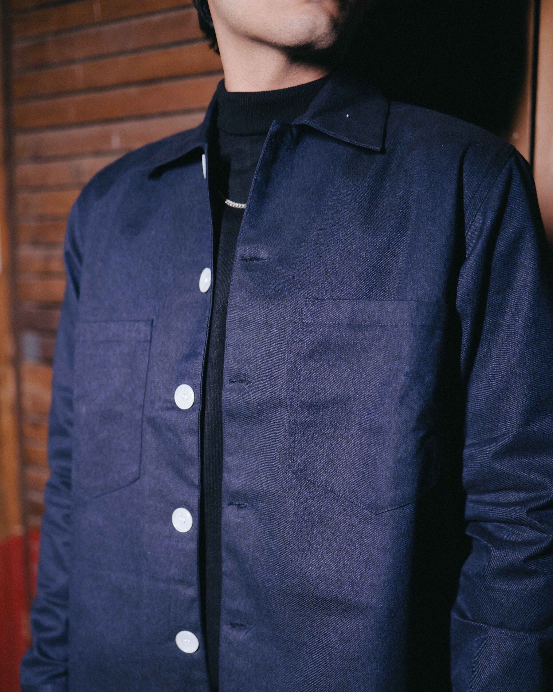 Mel Sooti Denim Shaket