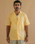 NAZAR YELLOW BANDHANI SHIRT