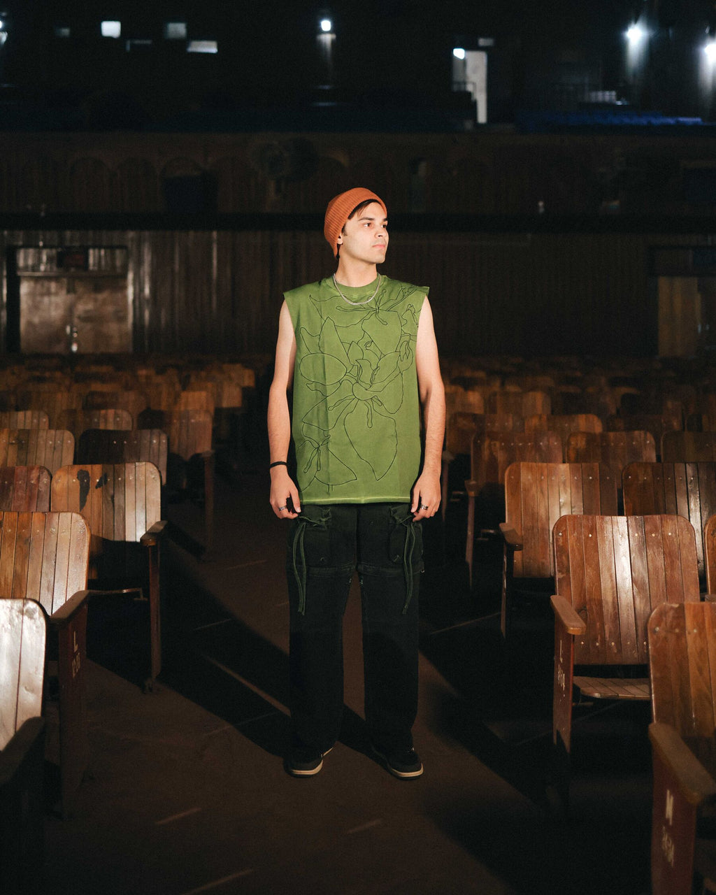 Pushp Oversized Sleeveless T-Shirt