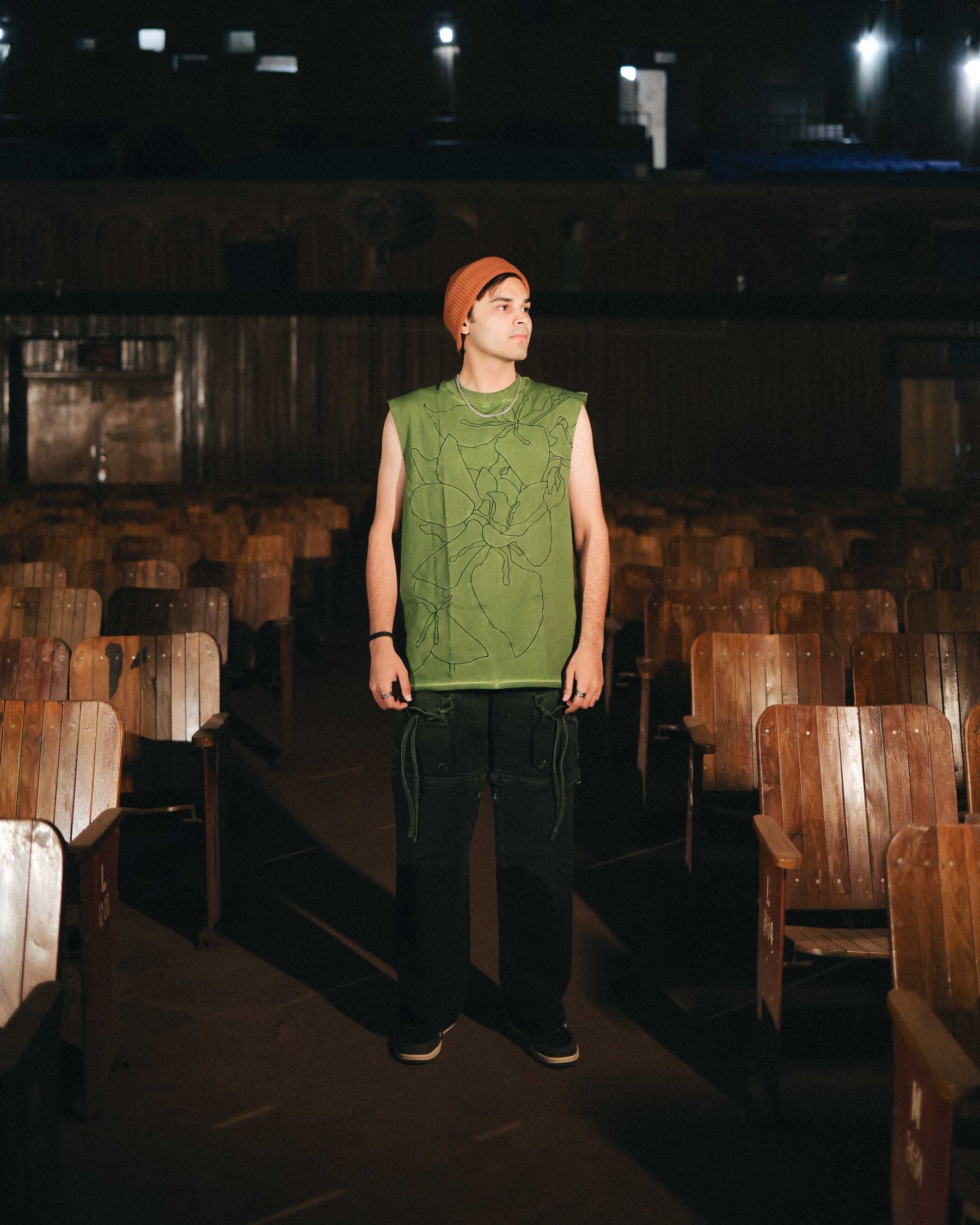 Pushp Oversized Sleeveless T-Shirt